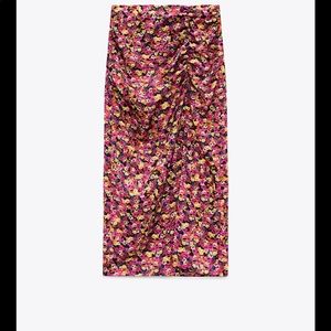 NWT Zara midi skirt